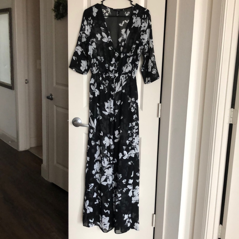 Forever 21 Maxi dress/cardigan